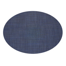 Chilewich Mini Basketweave Collection Navy Blue