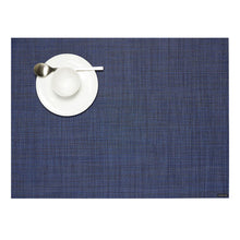 Chilewich Mini Basketweave Collection Navy Blue