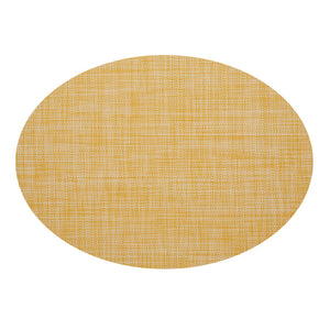 Chilewich Mini Basketweave Collection Ochre