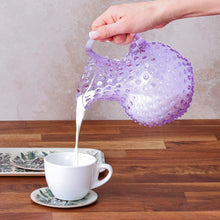 Hobnail Jug - Creamer - Lilac Bloom
