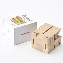 Modern Wooden Pig Decor – Interactive Puzzle & Art Piece