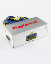 Car MINI SPEEDY LE MANS Blue 6.7in