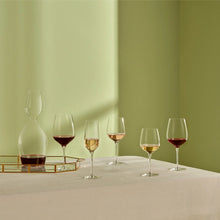 Refine Set of 2 Burgundy Glasses