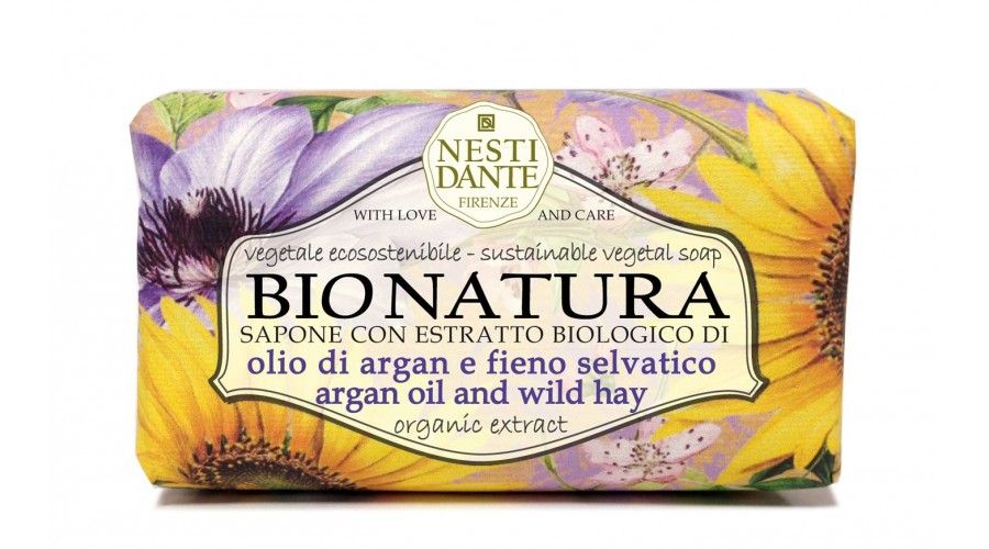 Nesti Dante Argan Oil & Wild Hay Bar Soap 250 gr