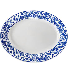 Newport Garden Gate Rimmed Oval Platter