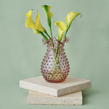 Hobnail Vase - Petal - Night Iris