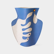 OCTAEVO Miró Paper Vase - Blue