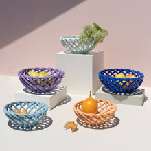 OCTAEVO Sicilia Ceramic Basket Large - Lilac