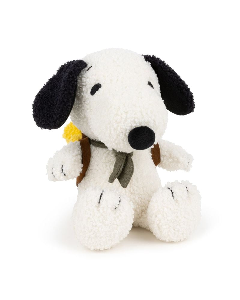 Plush SNOOPY with Woodstock in Backpack 8"