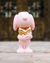 Snoopy HEART Pastel Pink & Chromed Pink Gold 21.5in
