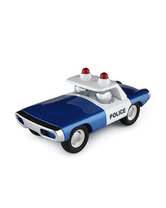 MAVERICK HEAT Police Blue Toy Car