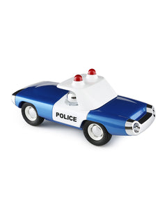 MAVERICK HEAT Police Blue Toy Car