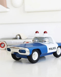 MAVERICK HEAT Police Blue Toy Car