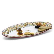 DERUTA PRIMAVERA: Fish/Hors d'Oeuvres Oval Narrow Platter