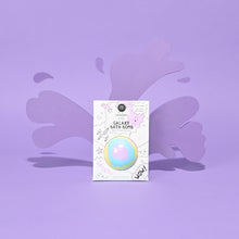Bath Bomb for Kids GALAXY PULSAR Purple Yellow Blue