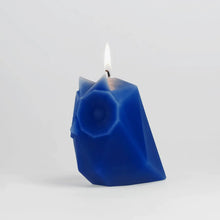 Candle Ugla Owl Blue