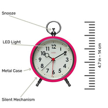 Factory Pink Alarm Clock