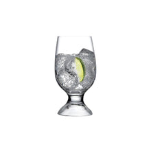 Red Or White Set of 2 Water Glasses