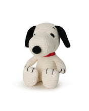 Plush PEANUTS SNOOPY Sitting Corduroy Cream in Giftbox 11"