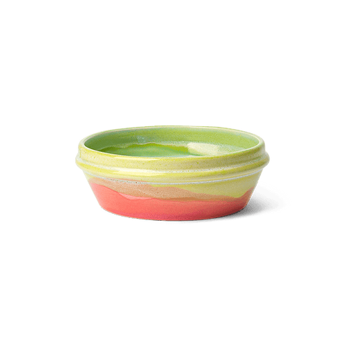 Kähler Poppery Bowl, Pink/Mint/Apple Green, Ø 6.3