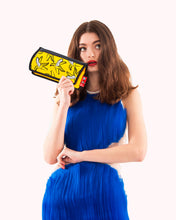 2D Purse POP ART BANANA Yellow