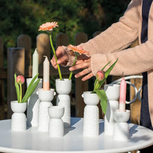Natural Forms Porcelain Face Vases - Stella, Luna & Lucia