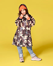 Kids Rain Poncho Jungle Camo