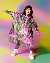 Kids Rain Poncho Digi Spring Camo