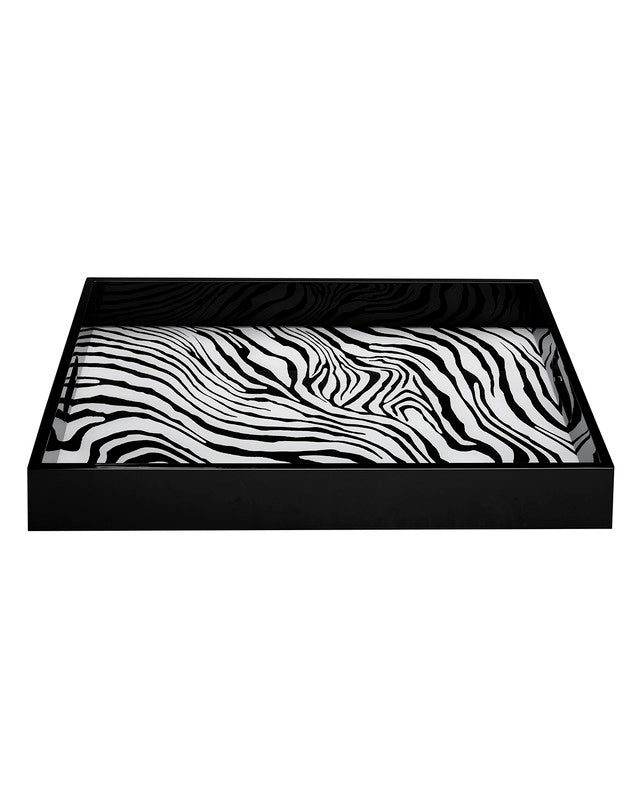 Tray ZEBRAGE Rectangular Small  7.75
