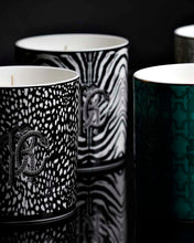 Scented Candle ZEBRA 270gr  Black diam. 3.3", H 3.5"