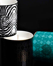 Scented Candle ZEBRA 270gr  Black diam. 3.3", H 3.5"