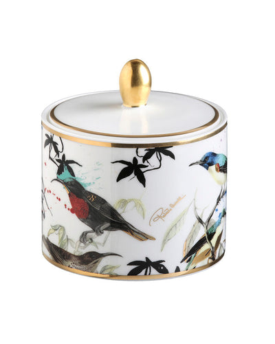 Sugar Pot GARDEN'S BIRDS   diam. 3.3