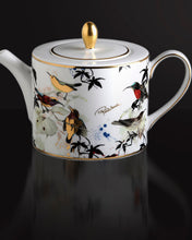 Tea Pot or Coffee Pot GARDEN'S BIRDS   diam. 4.75", H 4.5"