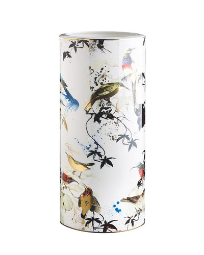 Roberto Cavalli Home Medium Vase GARDEN'S BIRDS