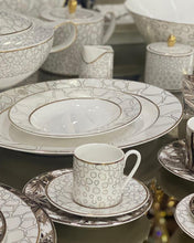 Coffee Cup & Saucer GIRAFFE Set of 2 in Luxury Box  diam. 2.3", H 2.5", Cap. 4 oz, Saucer diam. 4.75"