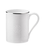 Mug Cup LIZARD PLATIN in Luxury Box diam. 2.5", H 3.3", cap. 12.5 oz