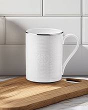 Mug Cup LIZARD PLATIN in Luxury Box diam. 2.5", H 3.3", cap. 12.5 oz