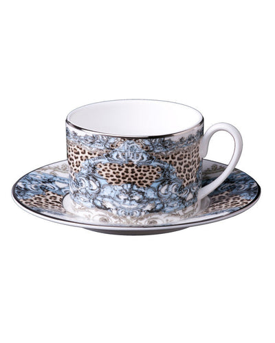 Tea Cup & Saucer PALAZZO PITTI Set of 2 in Luxury Box 3.3