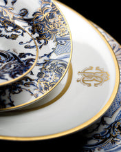 Silk Gold Round Serving Dish