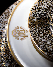 Silk Gold Round Serving Dish