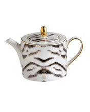 Tea Pot or Coffee Pot TIGER   diam. 4.75", H 4.5"