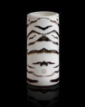 Medium Vase TIGER   diam. 3.75", H 7.75"