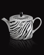 Tea Pot or Coffee Pot ZEBRAGE   diam. 4.75", H 4.5"