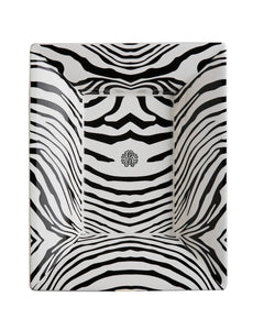 Roberto Cavalli Home Tray ZEBRAGE