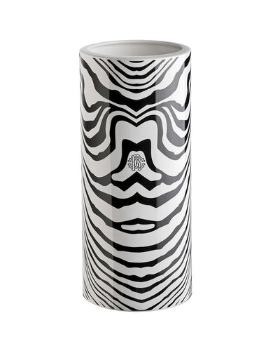 Roberto Cavalli Home High Vase ZEBRAGE