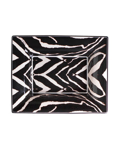 Roberto Cavalli Home Tray ZEBRA