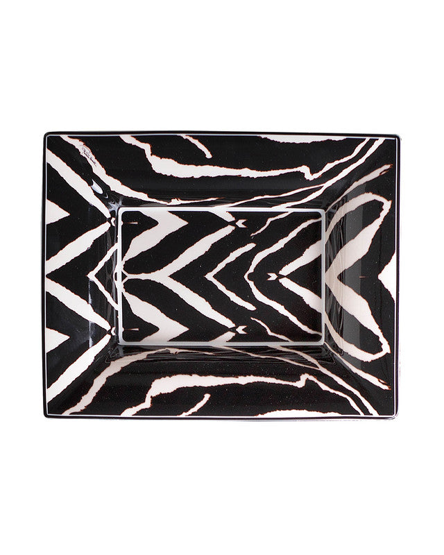 Roberto Cavalli Home Tray ZEBRA