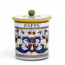 RICCO DERUTA DELUXE: Canister with Ceramic Lid - 'CAFFE' (Coffee)