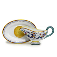 RICCO DERUTA DELUXE: Gravy Sauce Boat with Tray