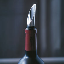 Rosendahl Grand Cru Barware Wine Pourer, Black/Steel, H: 3.1"